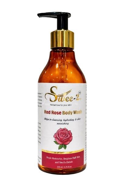 Red Rose Body Wash — Pack front