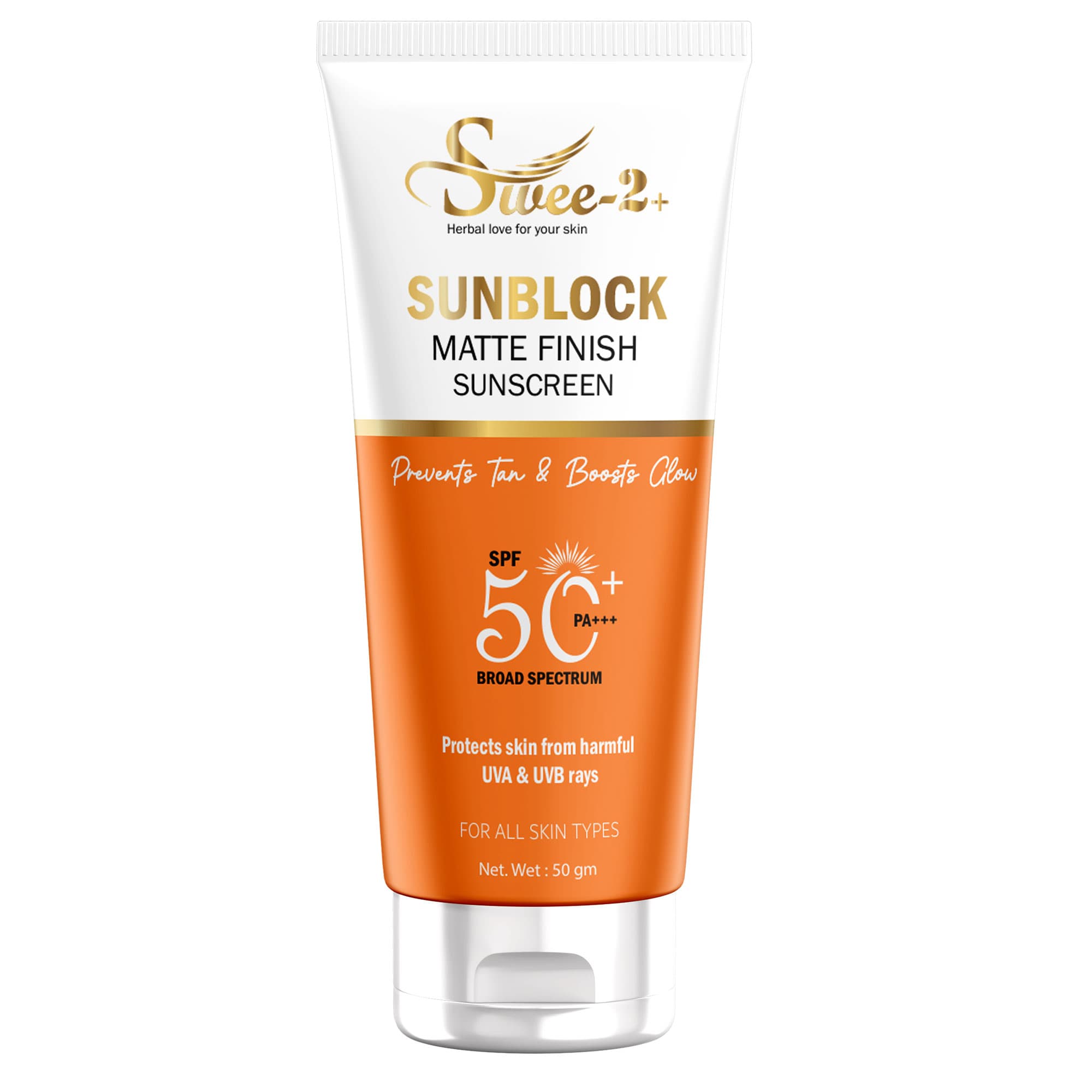 Sunblock SPF 50++ — Pack front